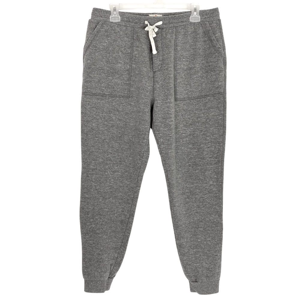 Marine Layer Mens Jogger Sweatpants Size Large Heathered Gray Sweats Pants